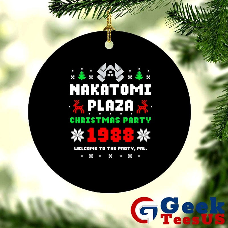 Nakatomi Plaza Christmas Party 1988 shirt