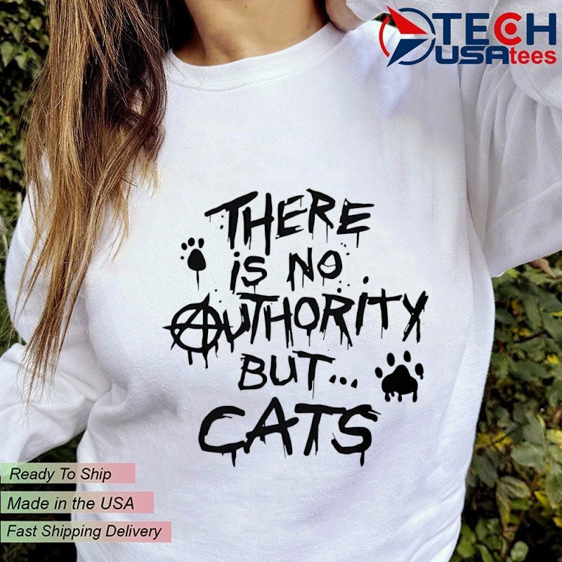 Napalm Death there is no authority but cats shirt