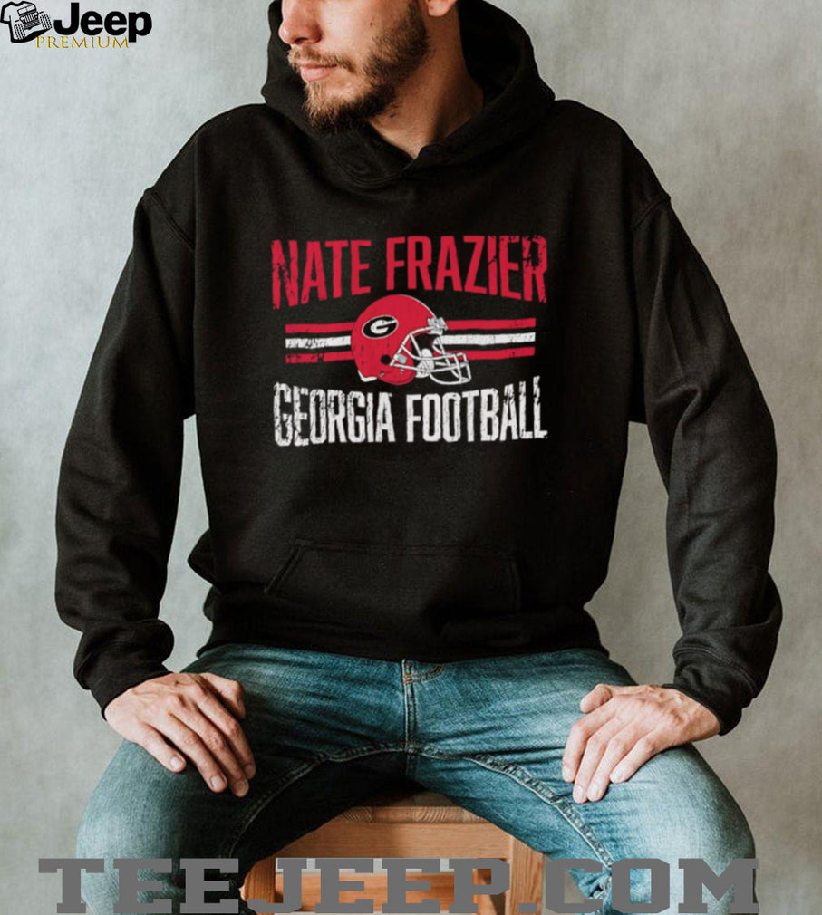 Nate Frazier Georgia Bulldogs NCAA Helmet shirt