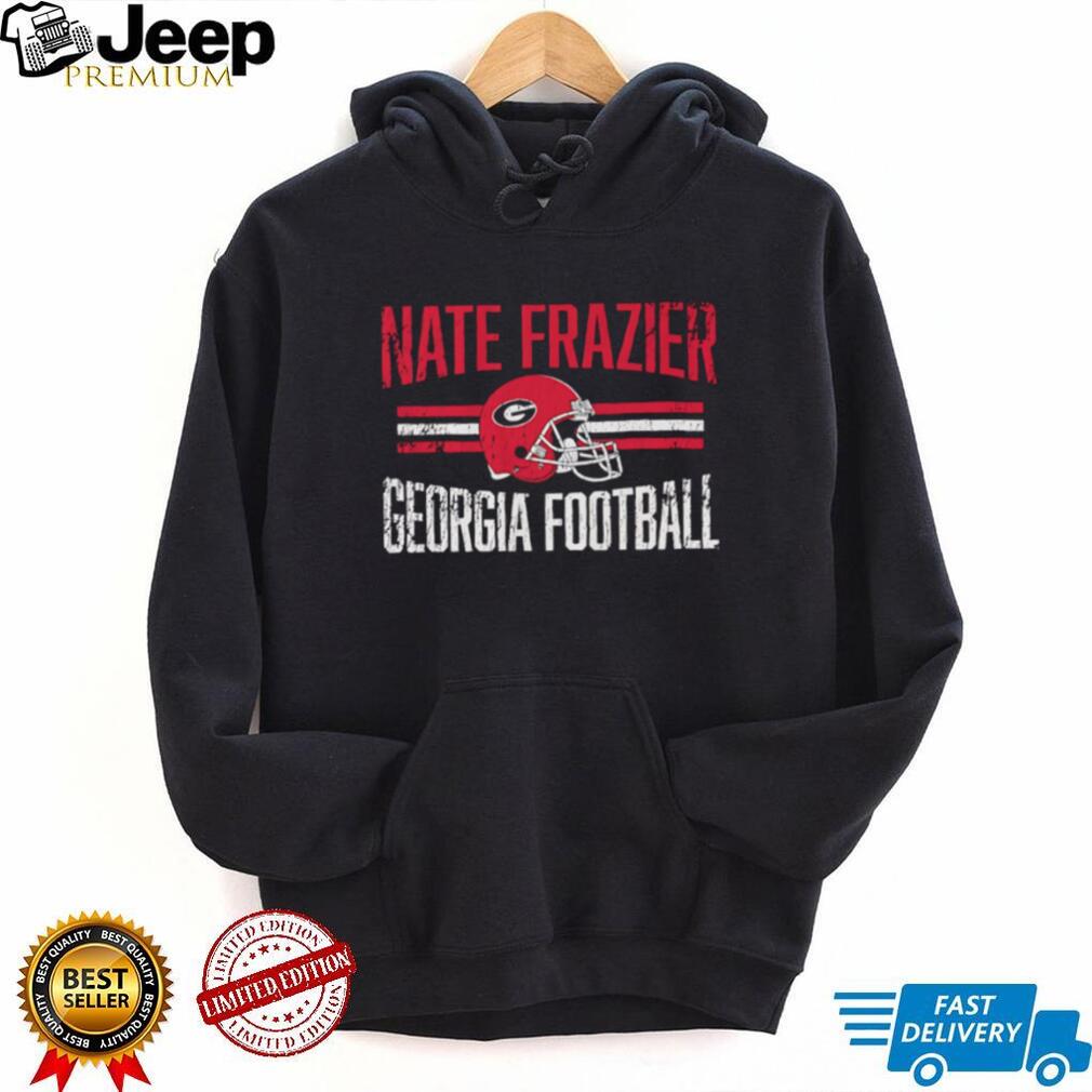 Nate Frazier Georgia Bulldogs NCAA Helmet shirt