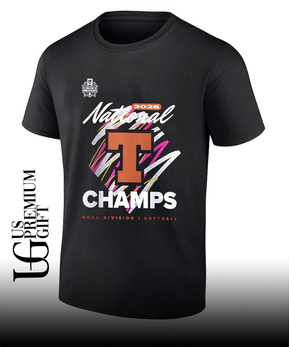 National Champions Texas Longhorns 2026 NCAA Softball Women’s College World Series shirt