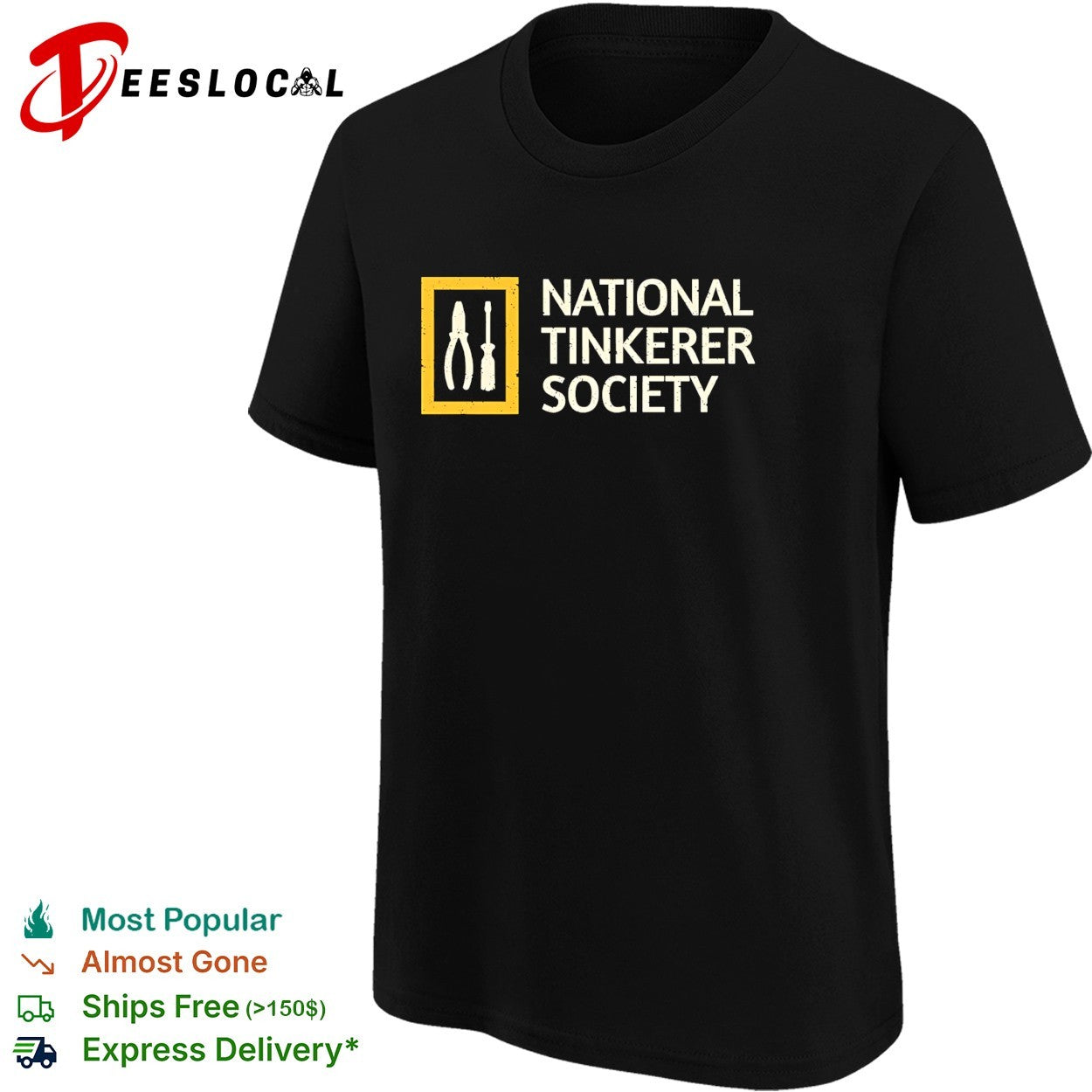National Tinkerer Society logo shirt