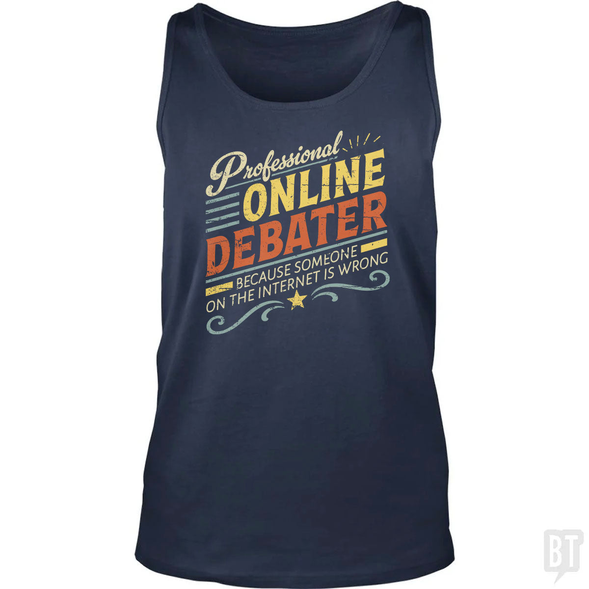 Professional Online Debater Tank Top
