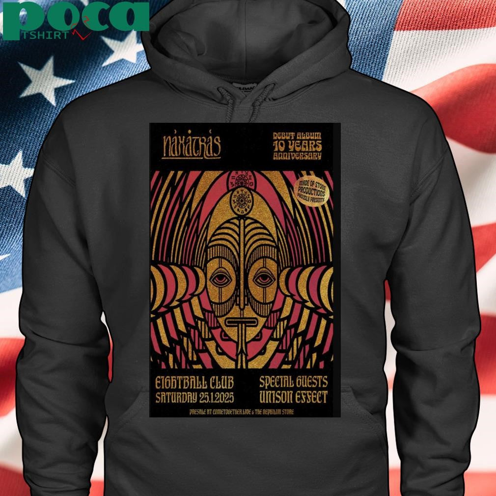 Naxatras At Eight Ball Club In Lazada Greece January 25 2025 Poster T-Shirt