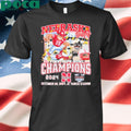 Nebraska Cornhuskers Pinstripe Bowl Champions 2024 Mascot T shirts