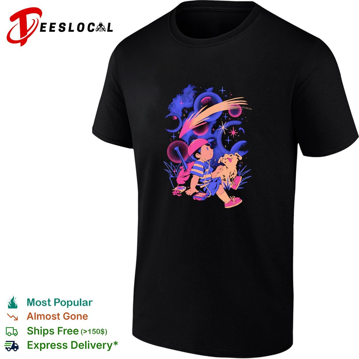 Ness and King from EarthBound shirt