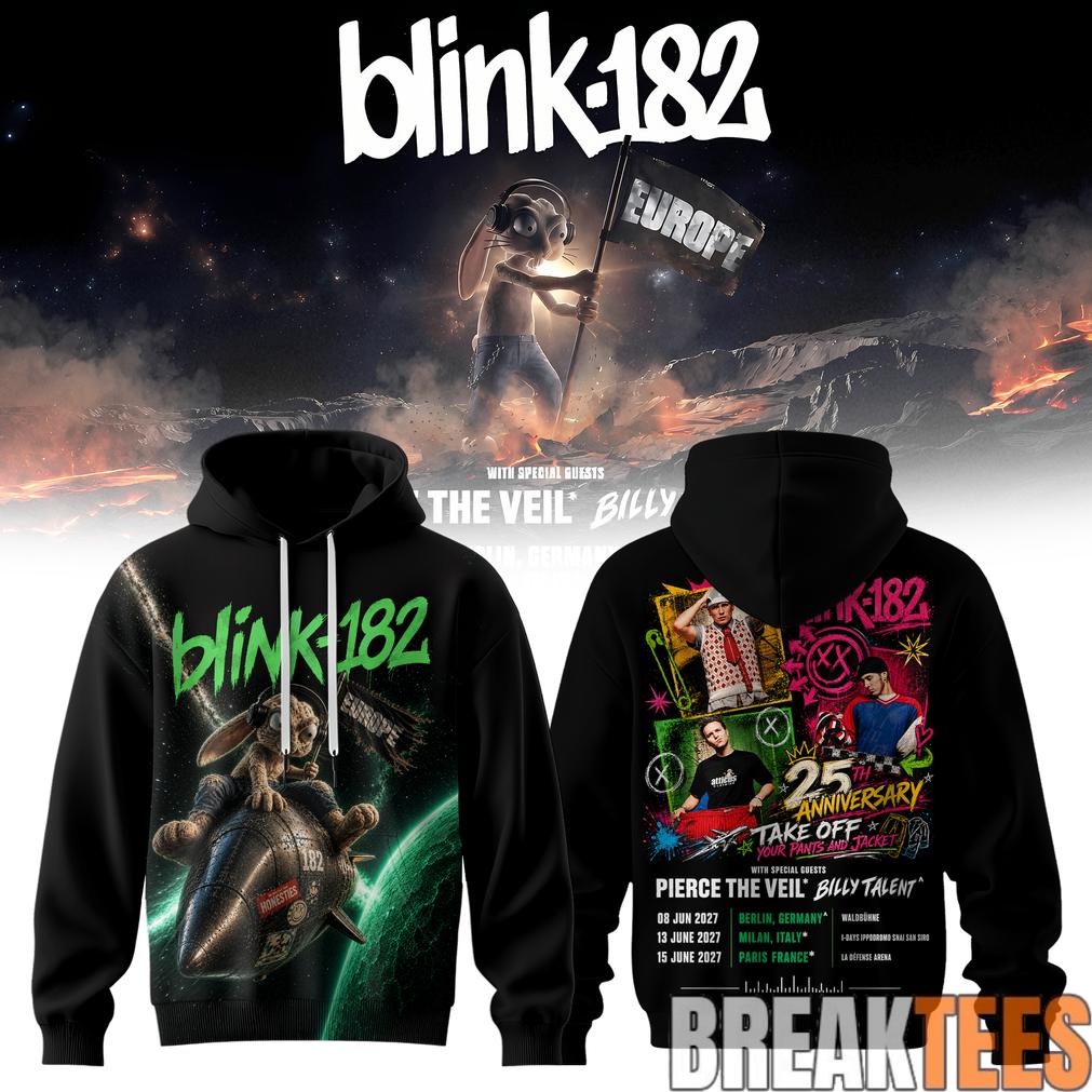 Never Grew Up Hoodie – Europe Tour Edition