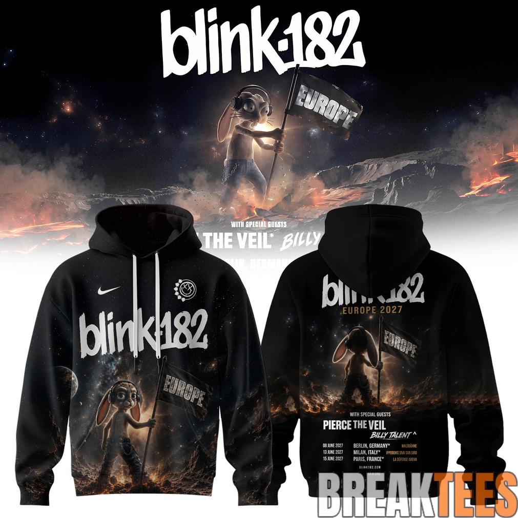 Never Grew Up Hoodie – Europe Tour Edition