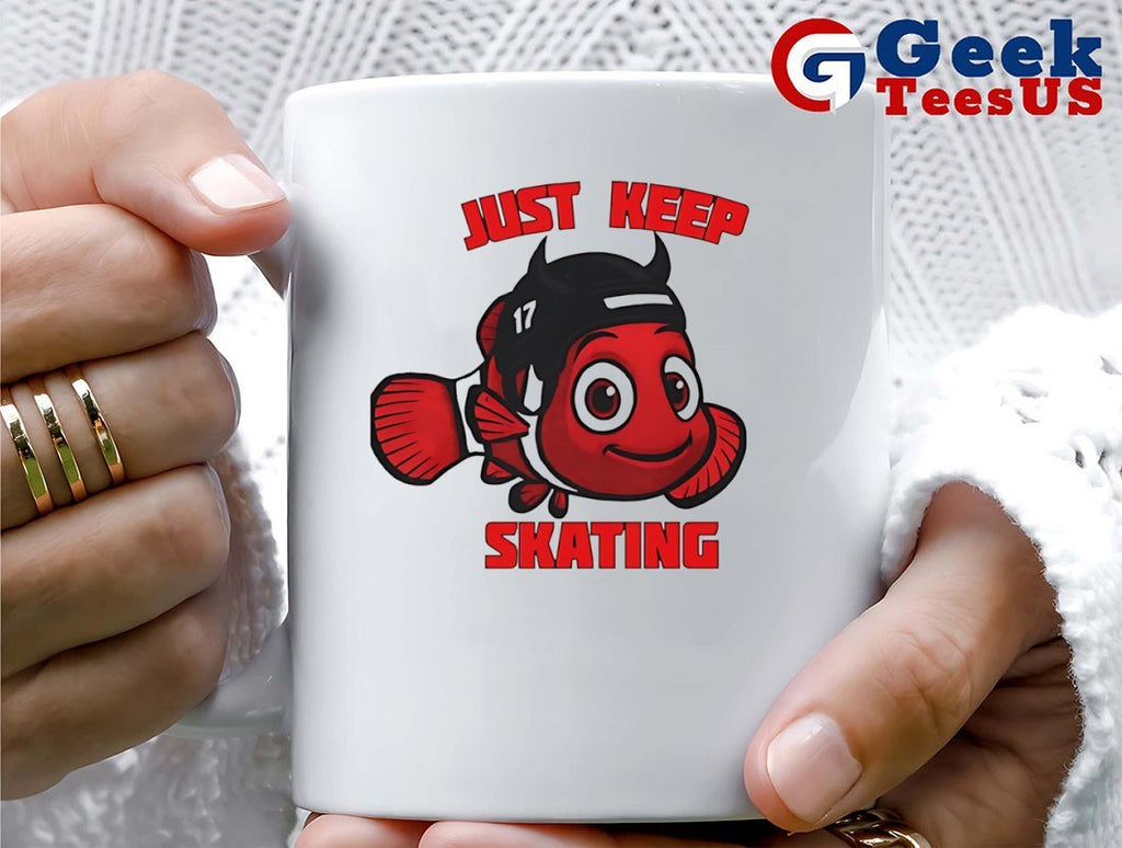 New Jersey Devils x Nemo just keep skating shirt