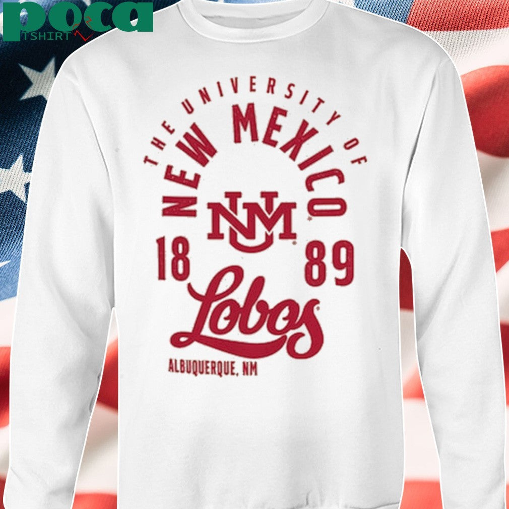 New Mexico Lobos Comfort Colors Mascot Overlay T-Shirt