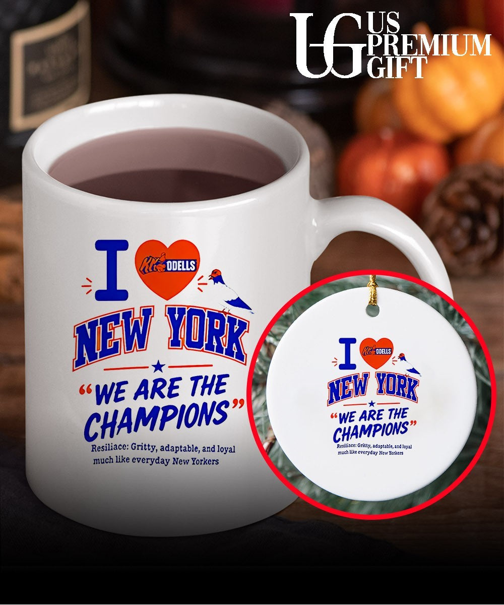 New York I Love New York We Are The Champions Resiliace Gritty shirt