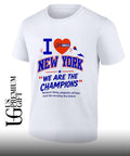 New York I Love New York We Are The Champions Resiliace Gritty shirt