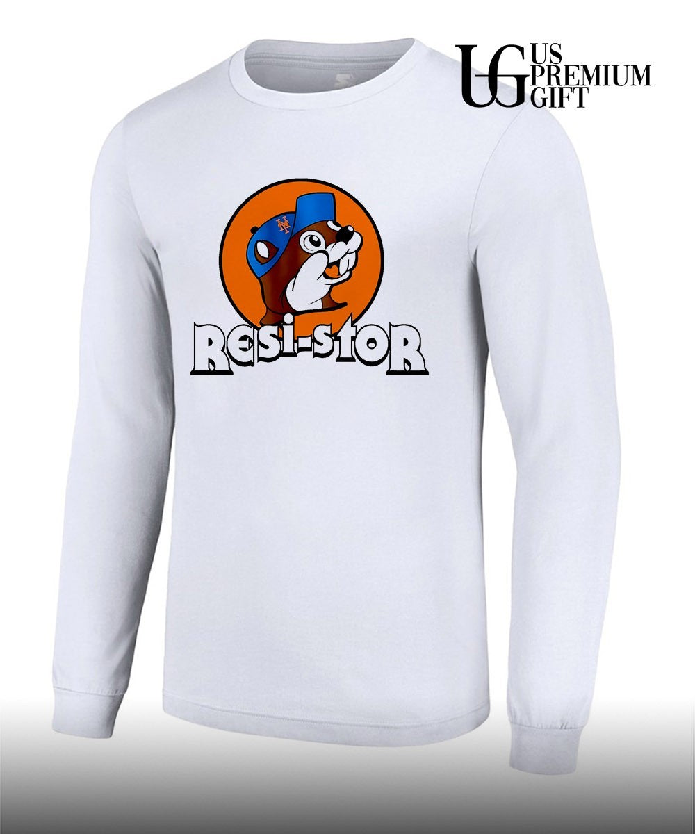 New York Mets Buc-ee’s Resi-stor mascot shirt