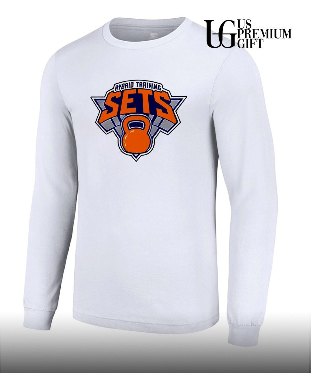 New York Mets NBA Hybrid Training Sets logo parody shirt