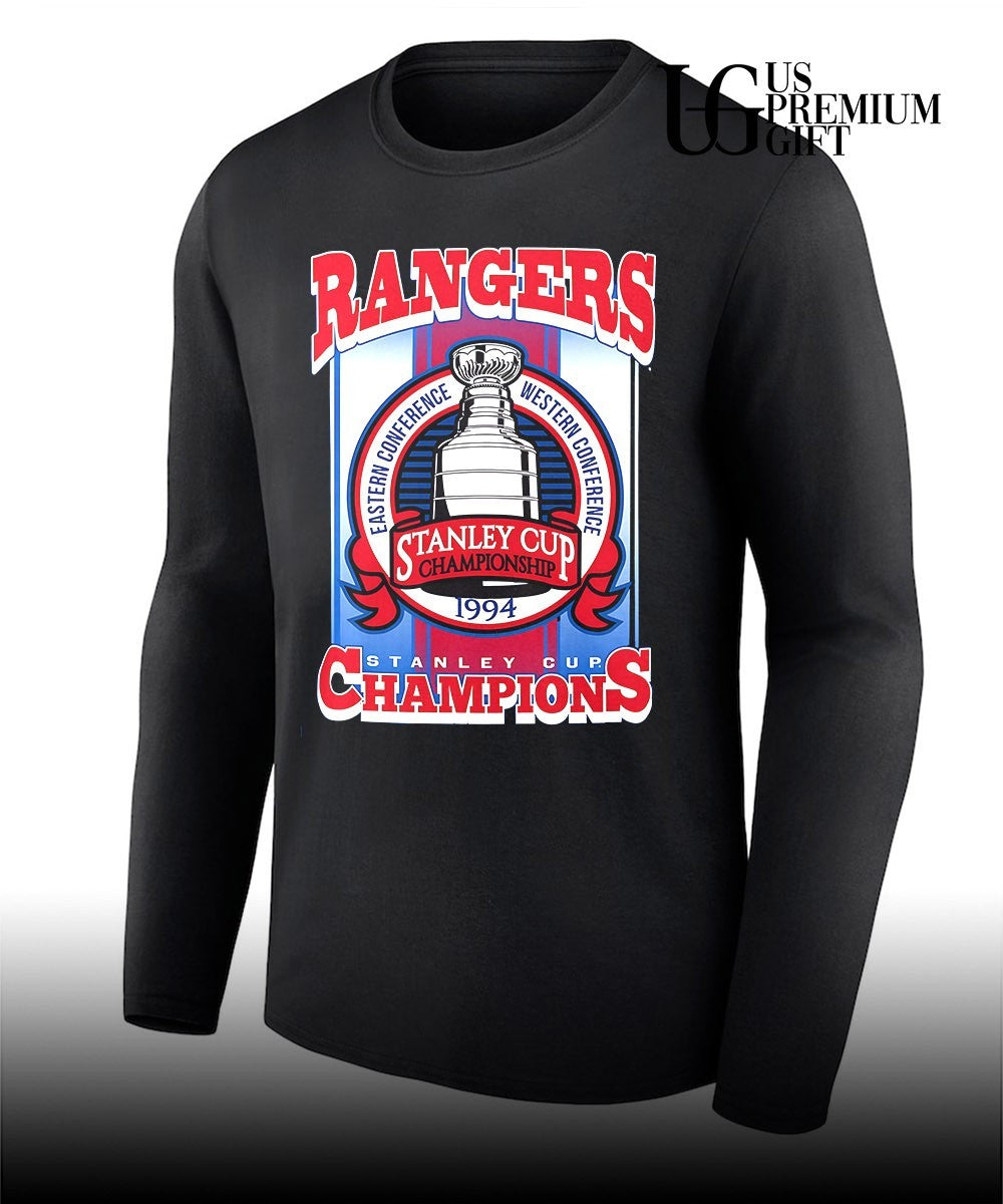 New York Rangers NHL Stanley Cup Champions 1994 trophy graphic shirt