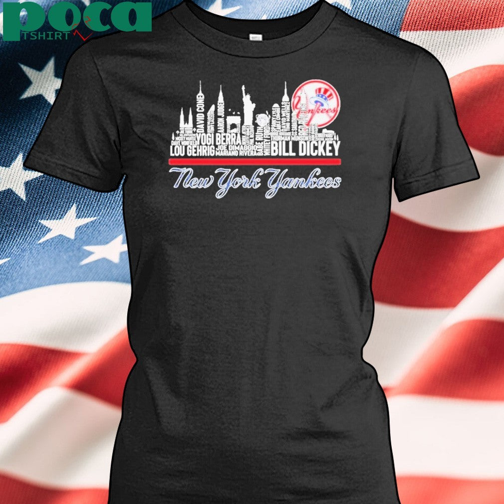 New York Yankees 2025 Skyline City Shirt