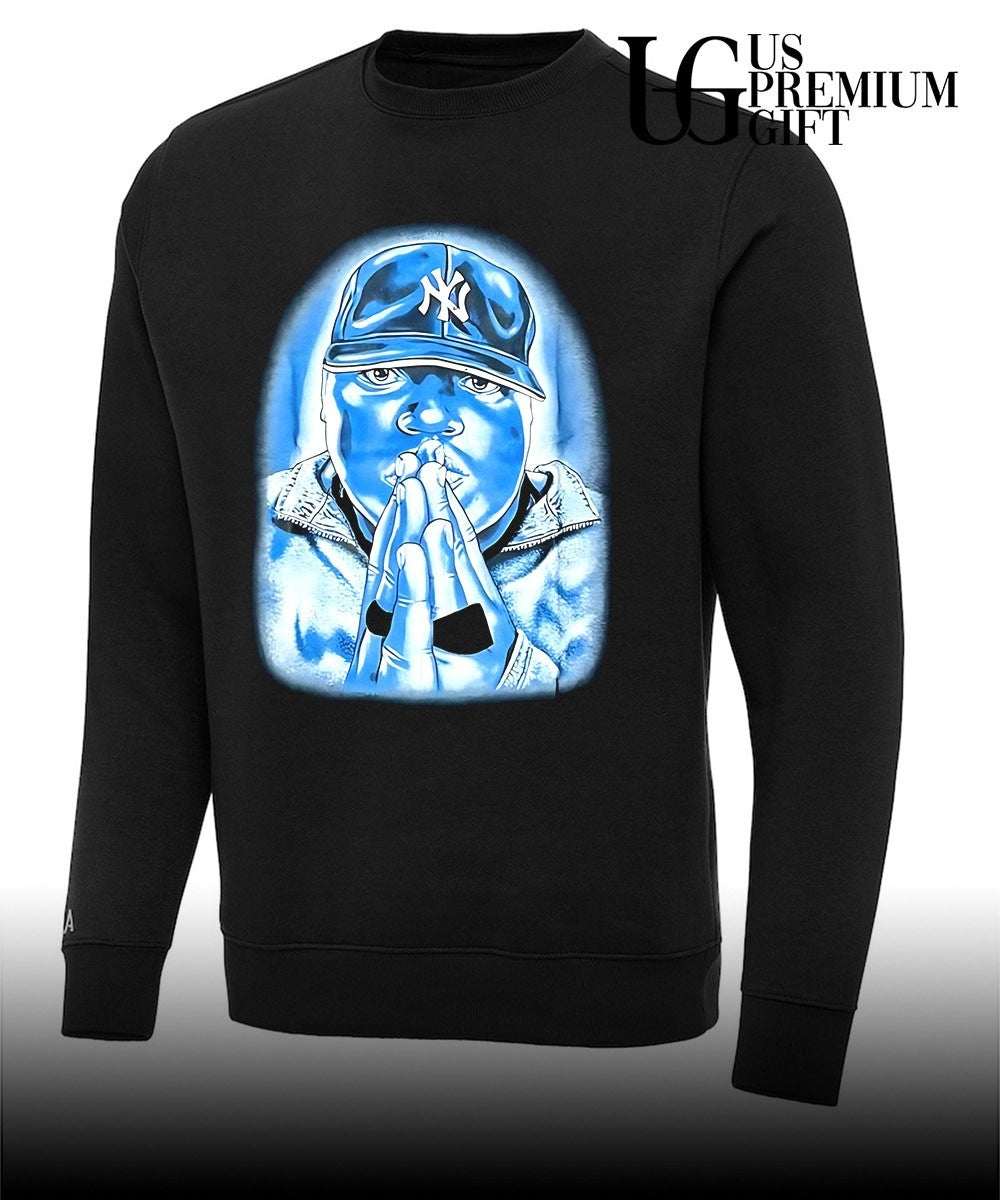 New York Yankees Rapper B.I.G clasping hands in prayer shirt