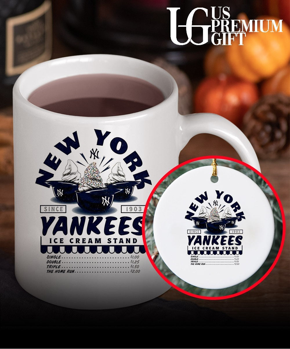 New York Yankees vintage stadium treat dessert helmets ice cream stand since 1903 shirt