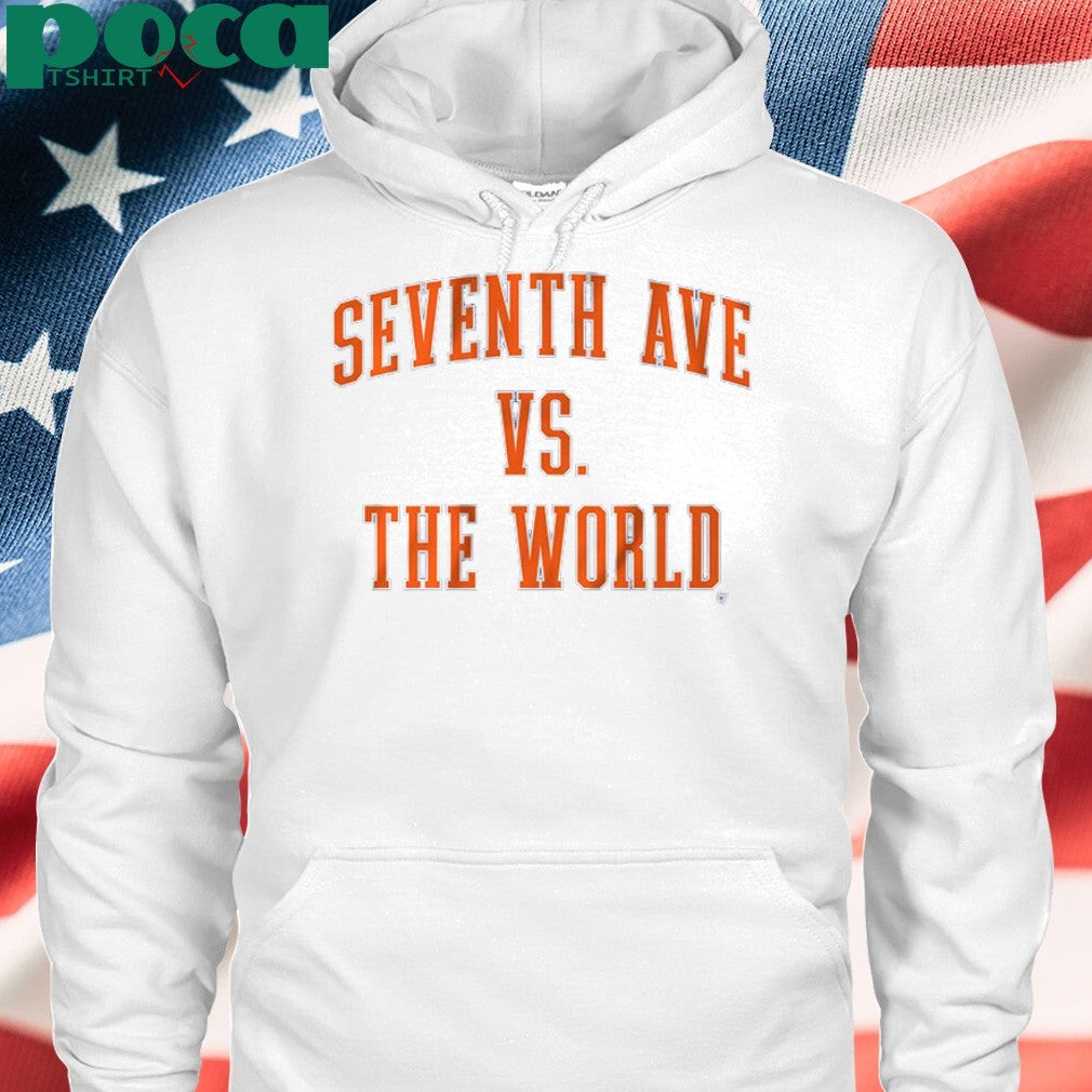New York basketball seventh ave vs. the world T-shirt