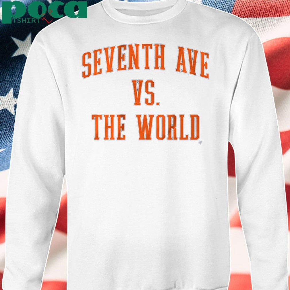 New York basketball seventh ave vs. the world T-shirt