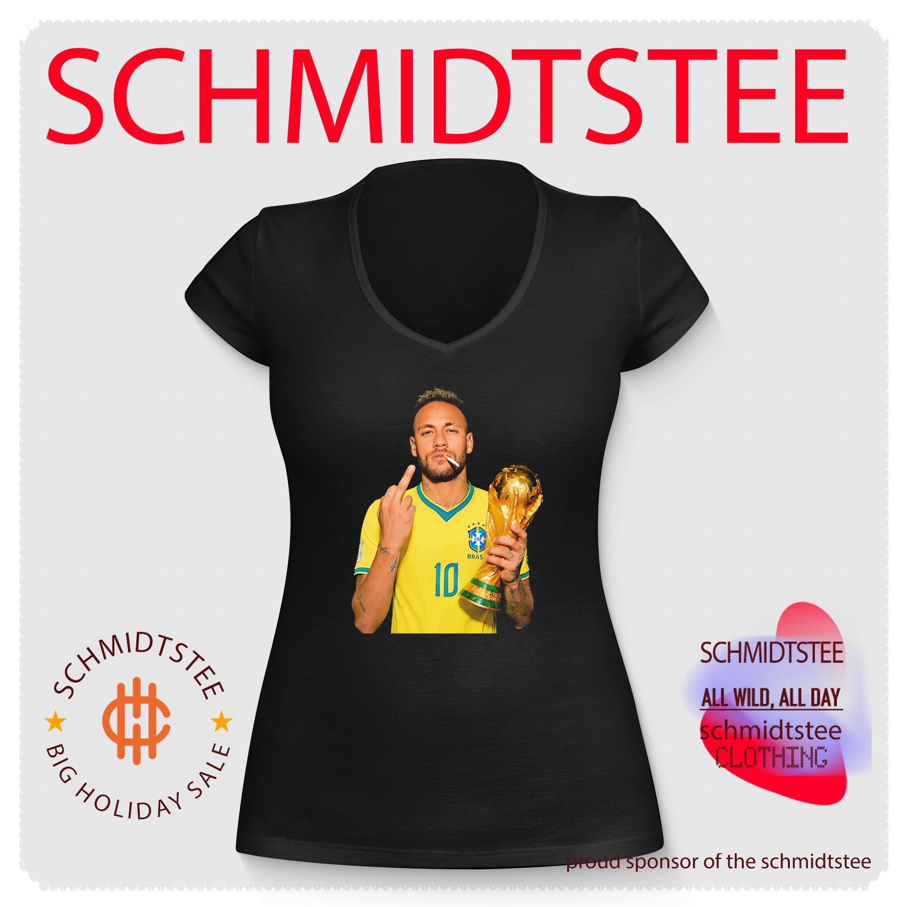 Neymar Jr middle finger 2026 World Cup shirt