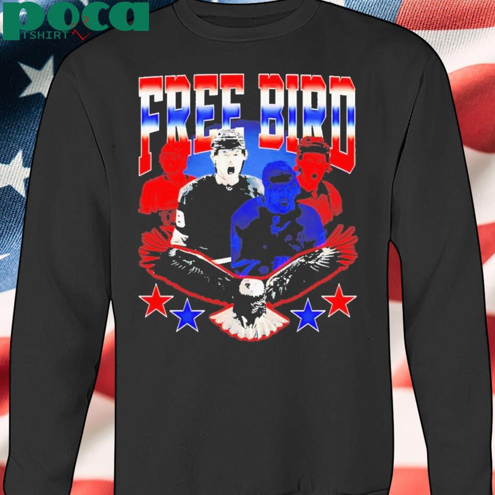 Nhl 4 Nations Team Usa Free Bird Shirt