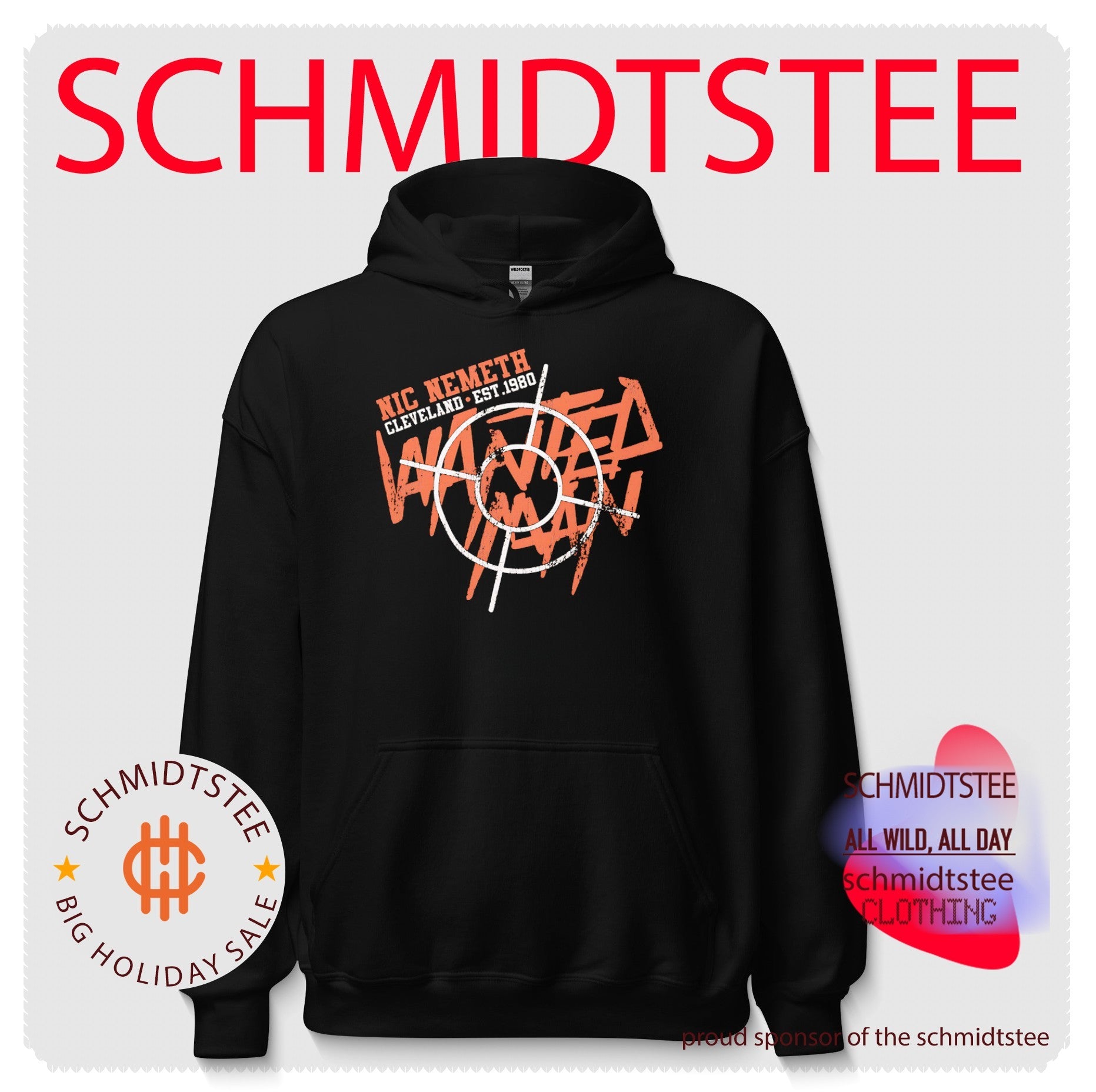 Nic Nemeth Wanted Man Cleveland Est 1980 shirt