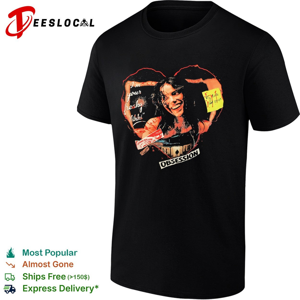 Nikki Obsession I am your freaky Nikki my little food critic One Wash Willow shirt