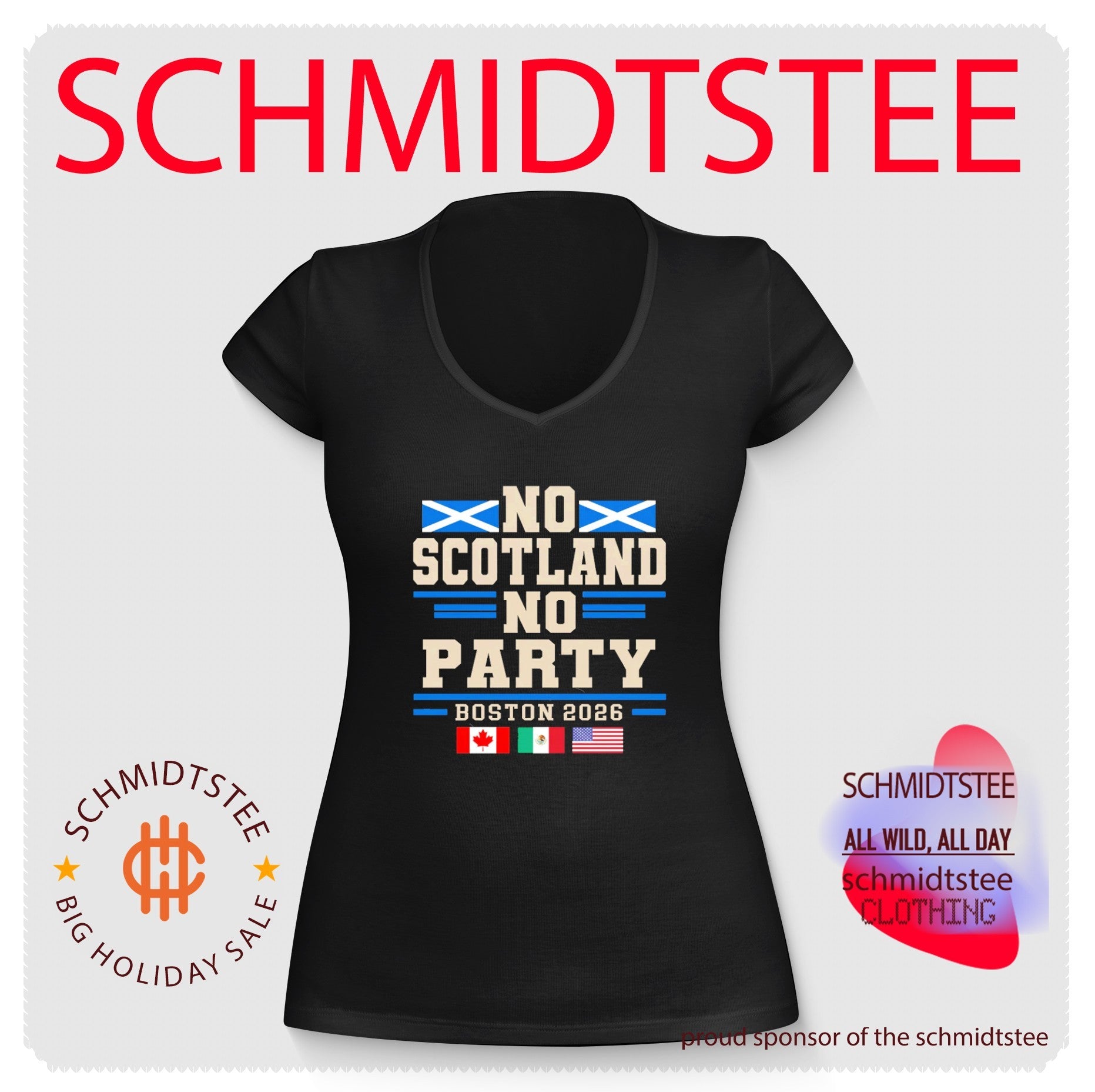 No Scotland No Party 2026 World Cup Football Supporter shirt