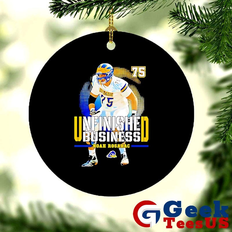 Noah Rosahac Delaware Football NCAA Unfinished Business T-shirt