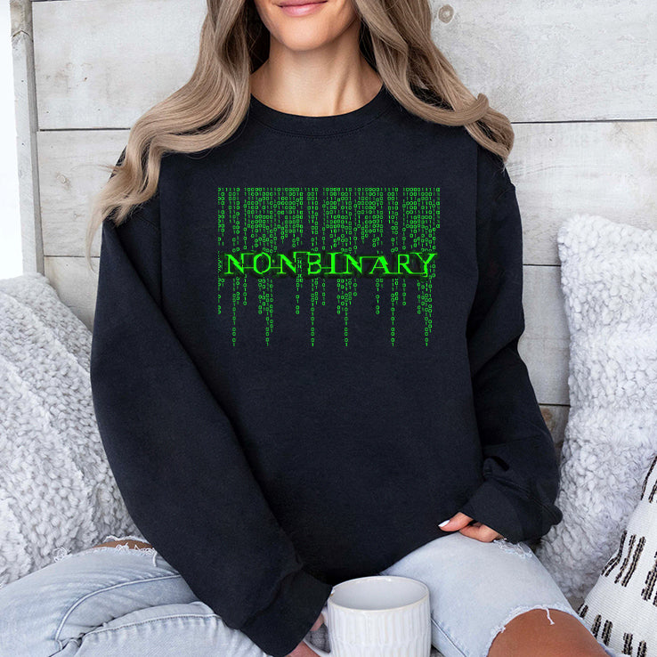 Nonbinary Funny Binary Shirt