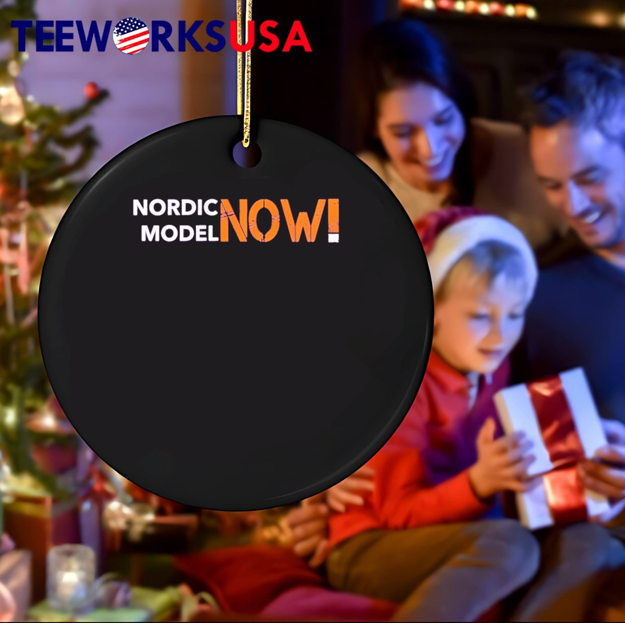 Nordic Model Now! Slogan T-Shirt