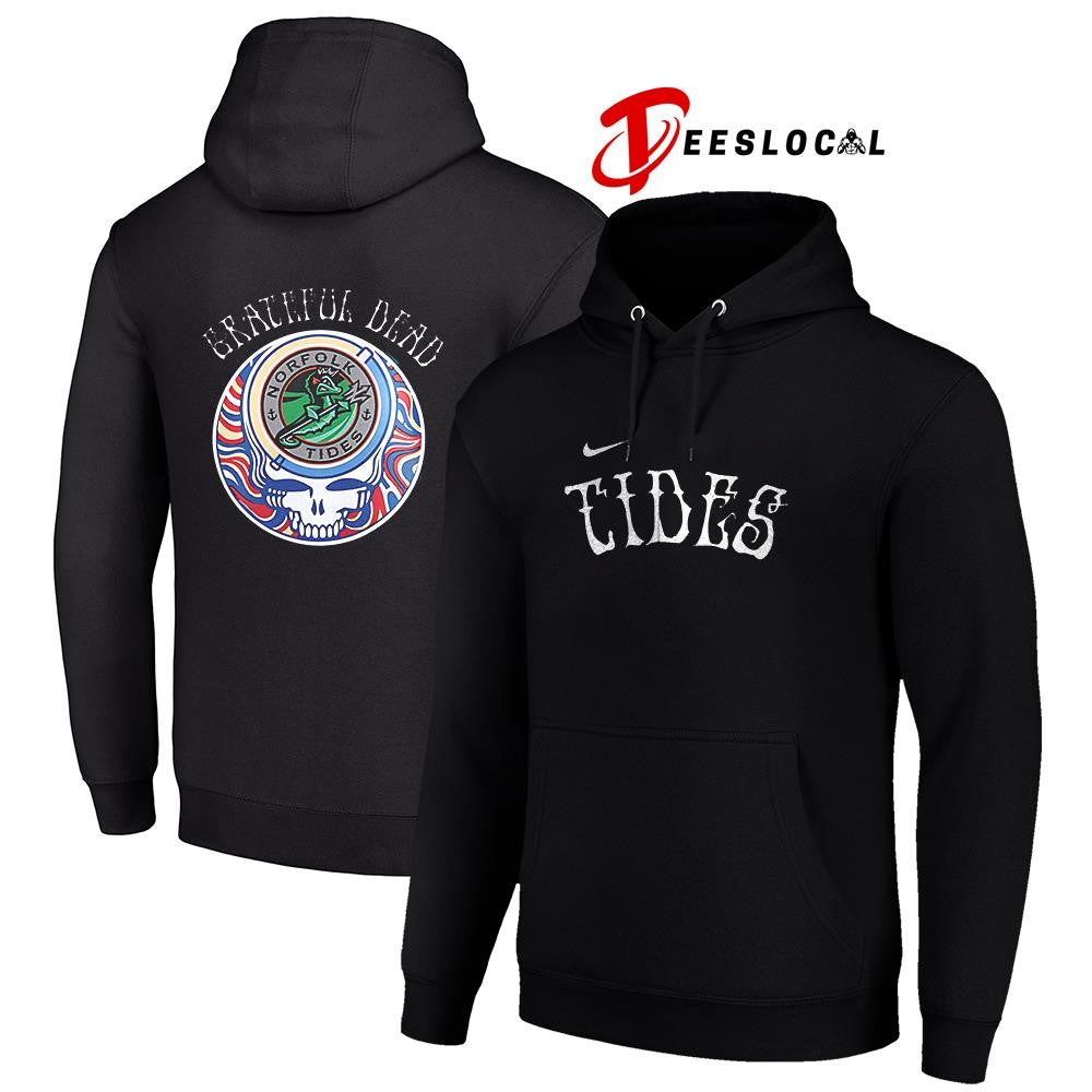 Norfolk Tides x Grateful Dead Triple A logo shirt