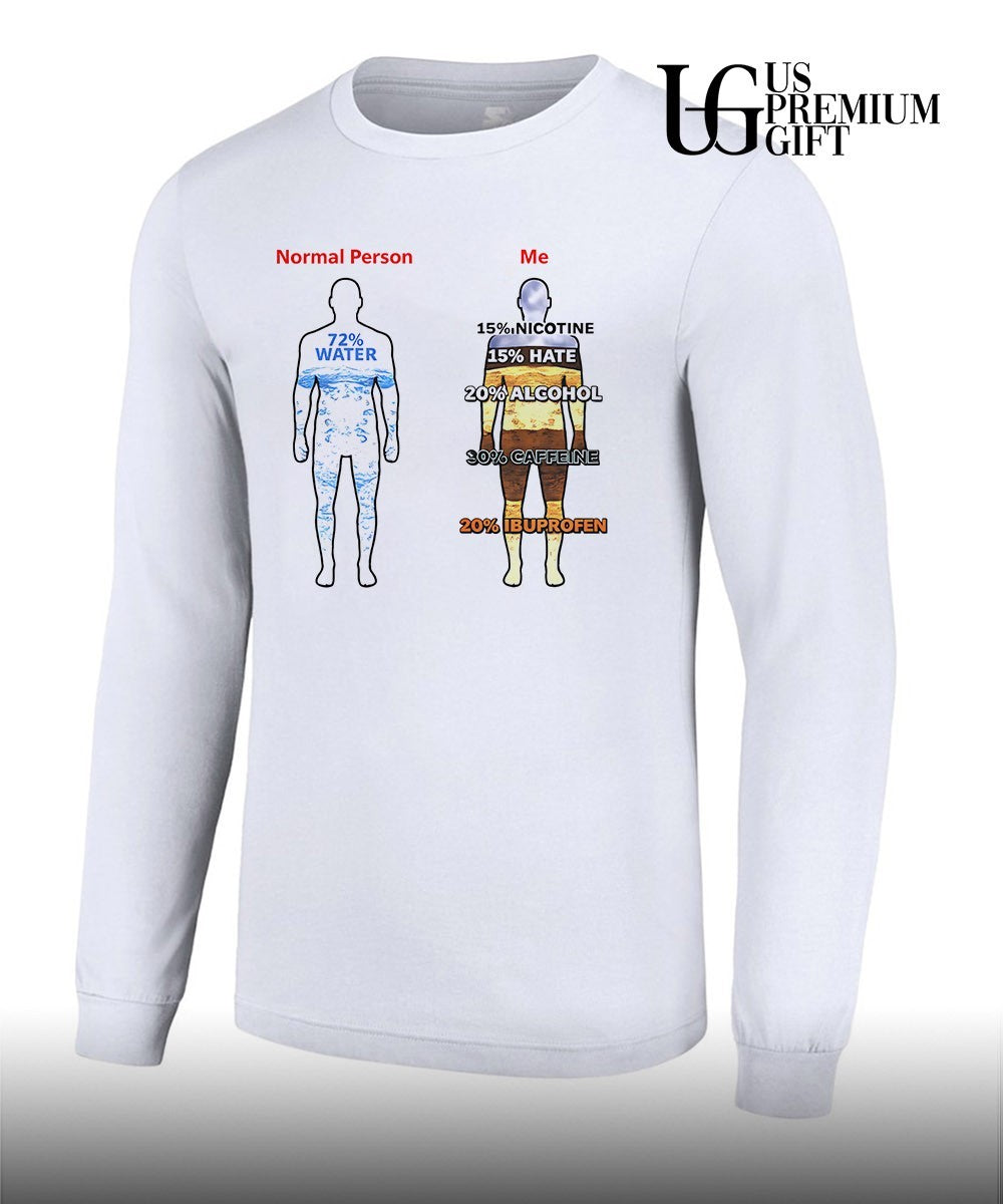 Normal person vs me T-shirt