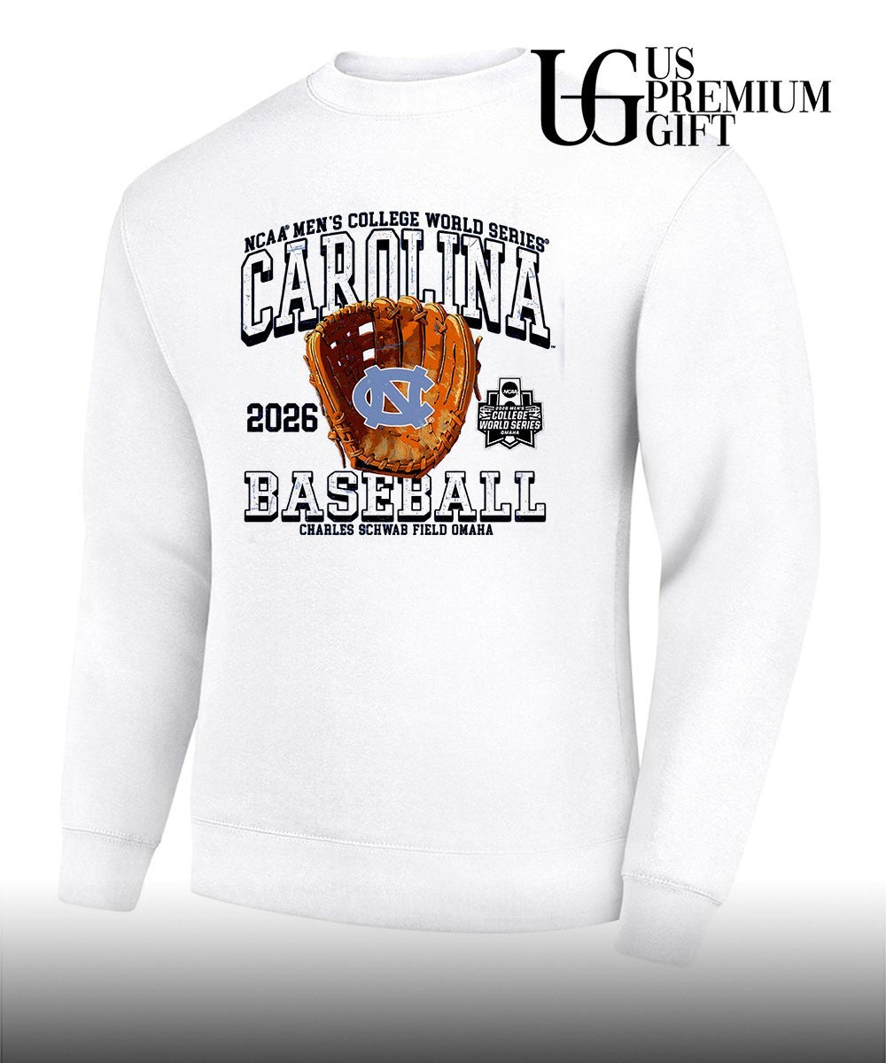 North Carolina Tar Heels NCAA Men’s College World Series 2026 Baseball shirt