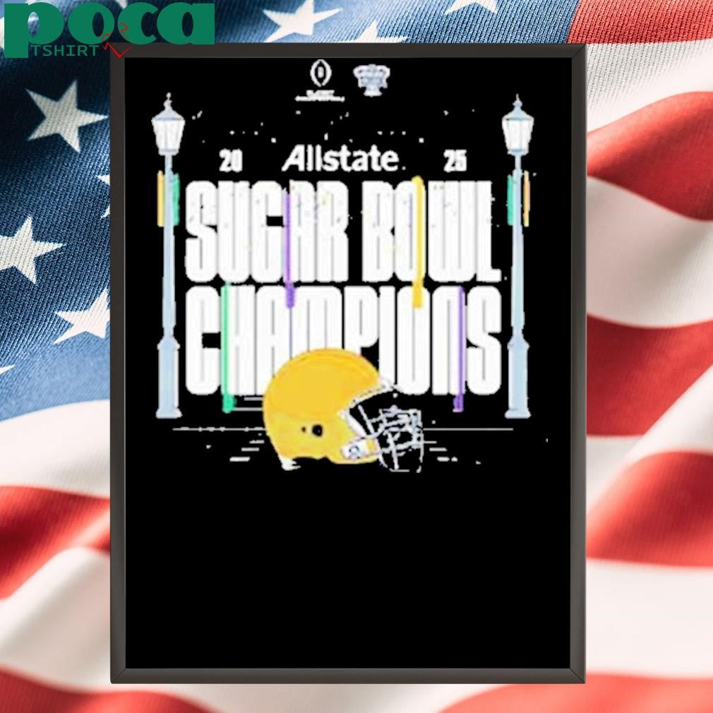 Notre Dame Fighting Irish 2025 Allstate Sugar Bowl Champions CFP Quaterfinal Season 24-25 Shirt