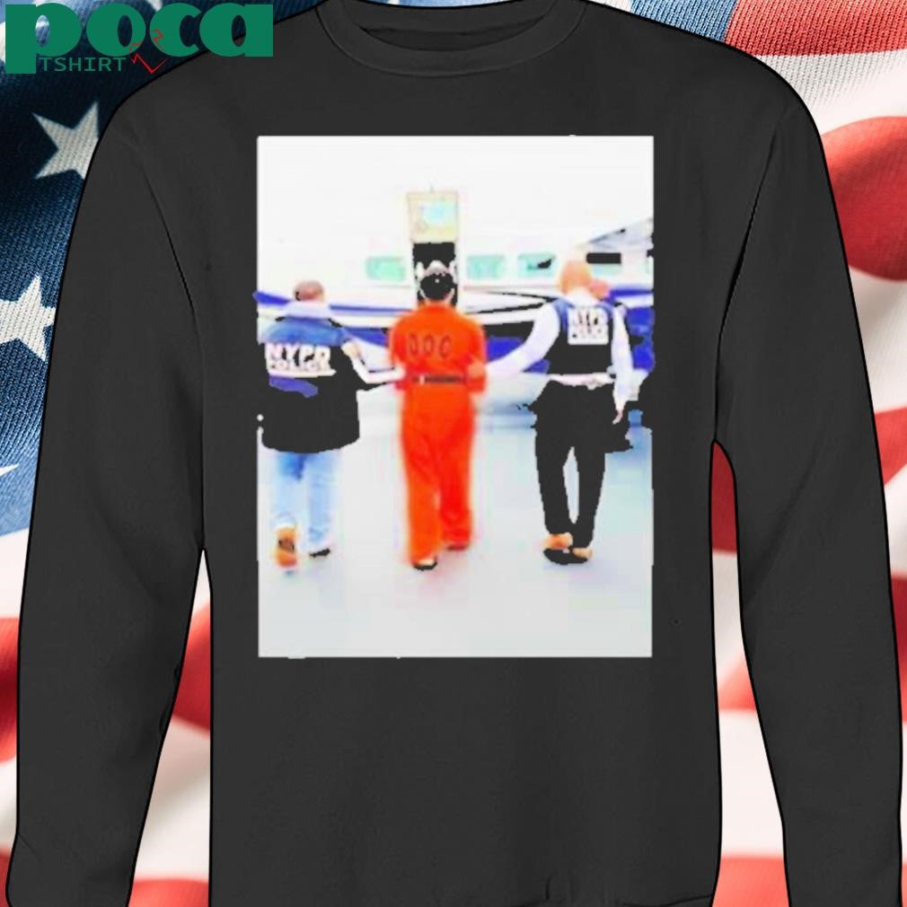 Nypd News Luigi Mangioni Is Escorted From An Nypd Helicopter In New York City Shirt