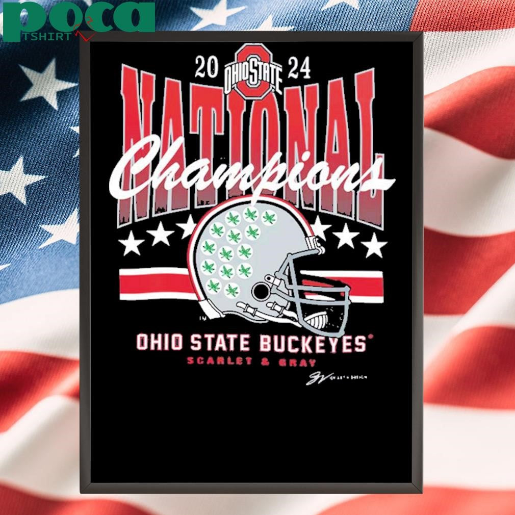 OSU National Champions Helmet 2024-2025 College Football Playoff National Champions Unisex T-Shirt