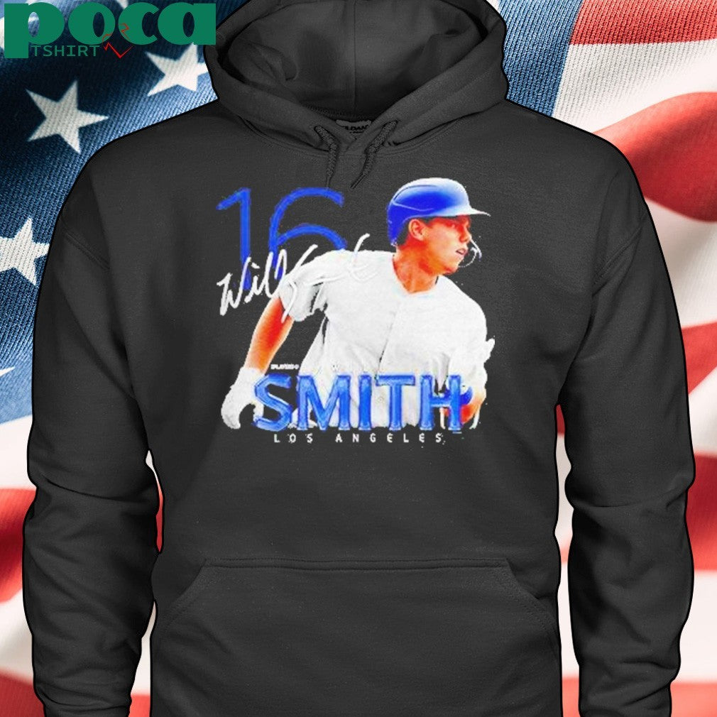 Will Smith 16 Los Angeles Dodgers Signature Shirt
