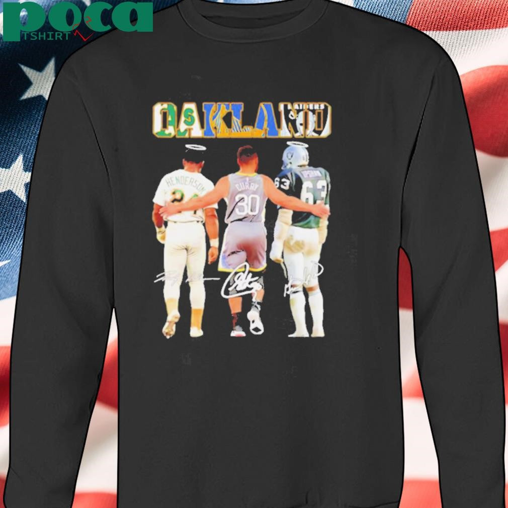 Oakland Henderson Curry and Upshaw shirt
