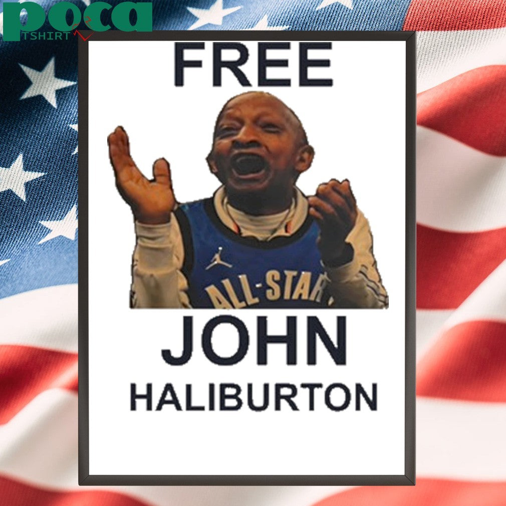 Obi Toppin Free John Haliburton shirt