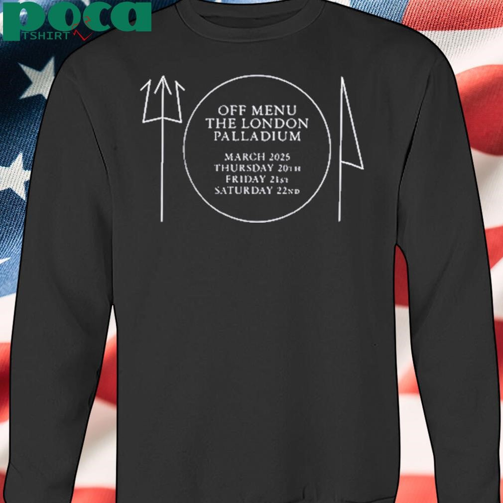 Off Menu Live In London London Palladium 2025 Tee Shirt