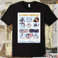 11 Gold Medals The Most Gold Medals Team Usa Has Ever Won At A Winter Olympics 2026 t-shirt