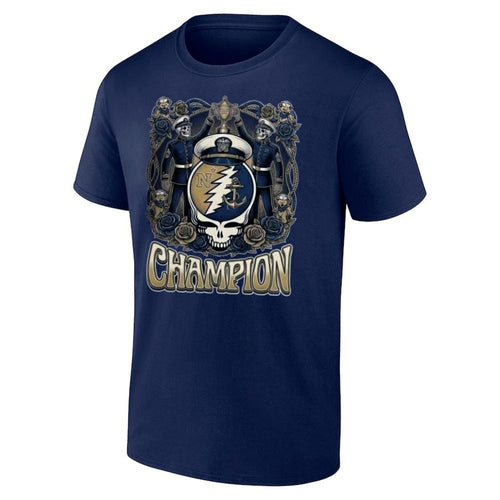 126th Army-Navy Game And Commander-in-Chief’s Trophy Championship 2025 On December 13 2025 Navy Midshipmen Winner Congratulation x Grateful Dead Collab Shirt