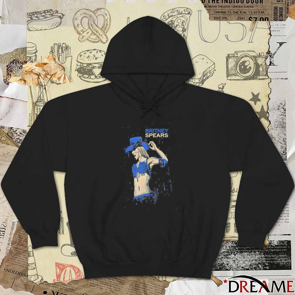 2002 Britney Spears Dream Within a Dream Tour Vintage t-shirt