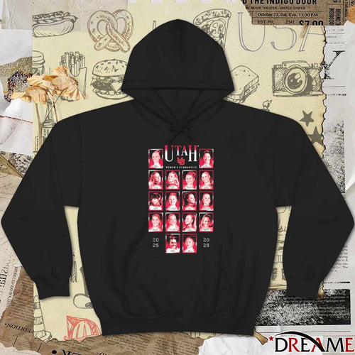 2025-2026 Utah Women’s Gymnastics Full Team Roster t-shirt