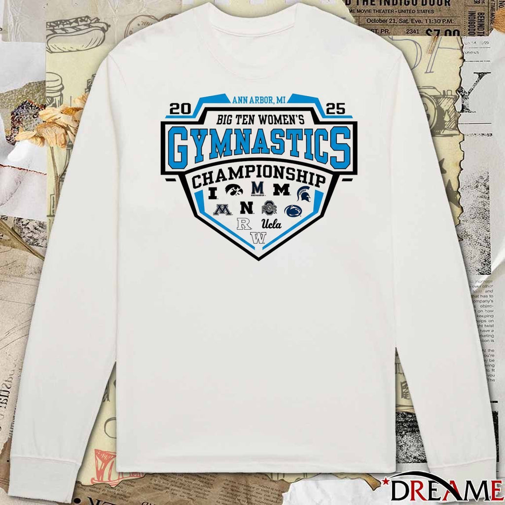 2025 Ann Arbor MI Big Ben Women’s Gymnastics Championship All Teams Logo t-shirt