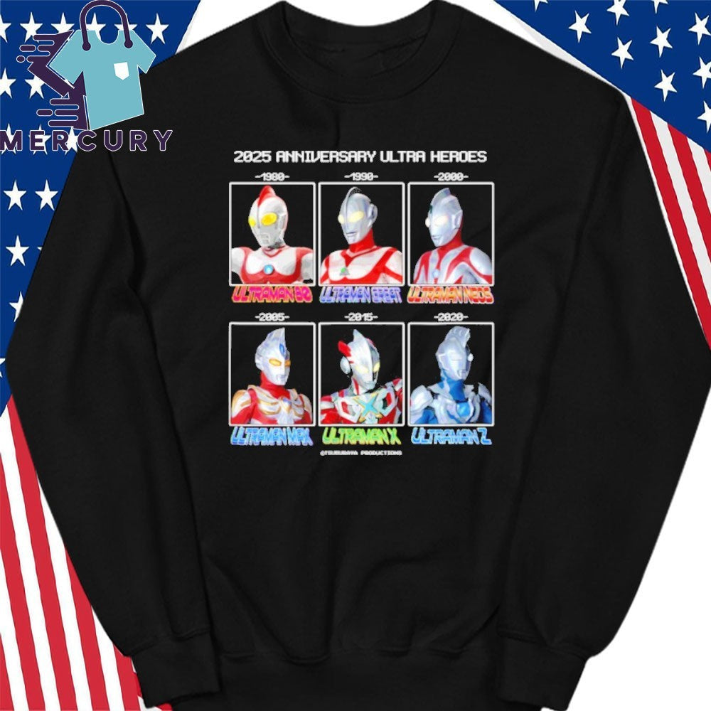 2025 Anniversary Ultra Heroes Ultra Heroes Shirt