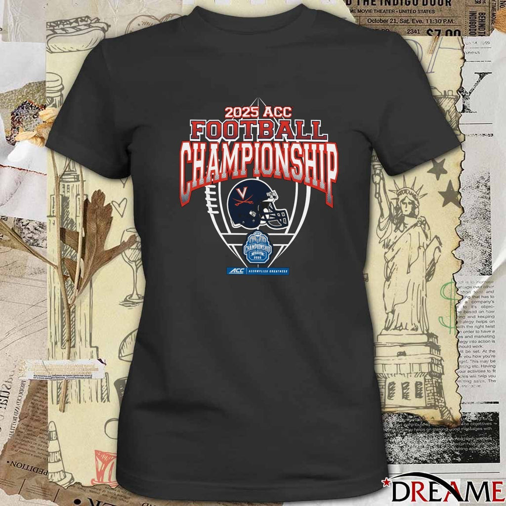 2025 Atlantic Coast Conference Football Championship Virginia Cavaliers Champion t-shirt