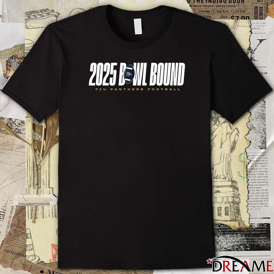 2025 Bowl Bound FIU Panthers Panthers Football t-shirt